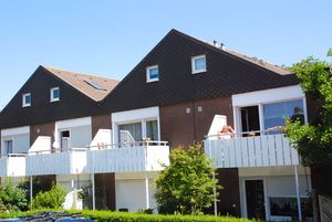 Außenansicht Wohnung 5 Borkum